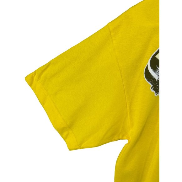 Youth Size Large NWT Guitar Rock N Roll Yellow T-Shirt - Picture 4 of 9